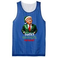 Santas Favorite President Santa Trump 2024 Christmas Mesh Reversible Basketball Jersey Tank