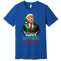 Santas Favorite President Santa Trump 2024 Christmas Premium T-Shirt