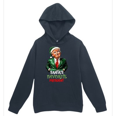 Santas Favorite President Santa Trump 2024 Christmas Urban Pullover Hoodie