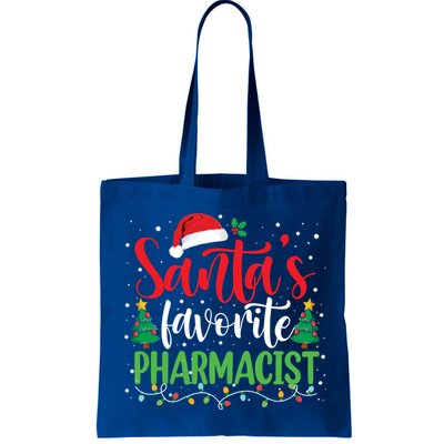 SantaS Favorite Pharmacist Christmas Nursing Santa Hat Gift Bag
