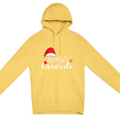 SantaS Favorite Pto Christmas Lights Santa Hat Premium Pullover Hoodie