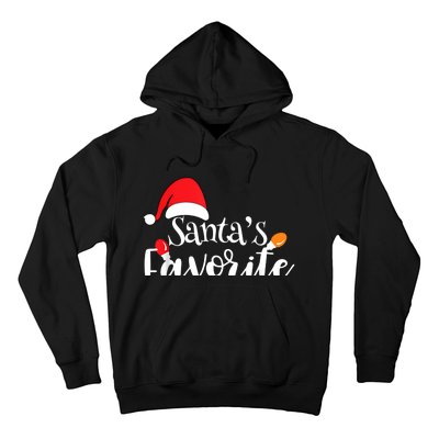 SantaS Favorite Pto Christmas Lights Santa Hat Hoodie