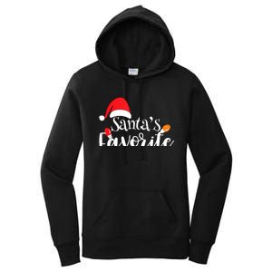 SantaS Favorite Pto Christmas Lights Santa Hat Women's Pullover Hoodie