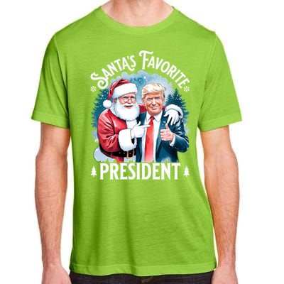 Santas Favorite President Donald Pro Trump 2024 Christmas Great Gift Adult ChromaSoft Performance T-Shirt