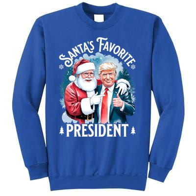 Santas Favorite President Donald Pro Trump 2024 Christmas Great Gift Sweatshirt