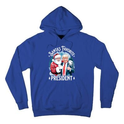 Santas Favorite President Donald Pro Trump 2024 Christmas Great Gift Tall Hoodie