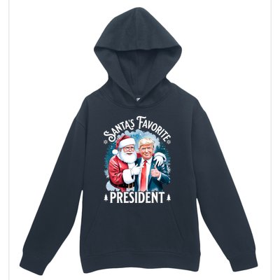 Santas Favorite President Donald Pro Trump 2024 Christmas Great Gift Urban Pullover Hoodie