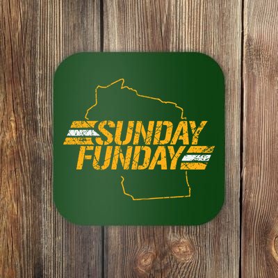 Sunday Funday Packers TShirt Coaster