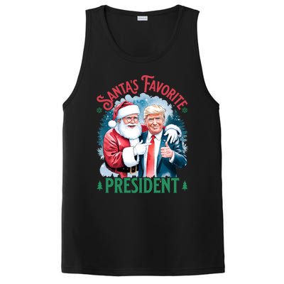 Santas Favorite President Donald Pro Trump 2024 Christmas Gift PosiCharge Competitor Tank