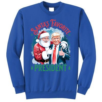 Santas Favorite President Donald Pro Trump 2024 Christmas Gift Sweatshirt