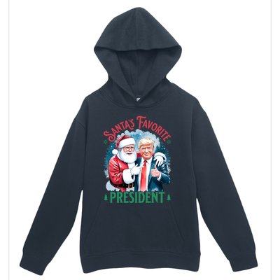 Santas Favorite President Donald Pro Trump 2024 Christmas Gift Urban Pullover Hoodie