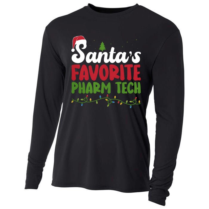 Santa Favorite Pharm Tech Christmas Pharmaceutical Technology Cooling Performance Long Sleeve Crew