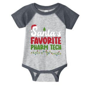 Santa Favorite Pharm Tech Christmas Pharmaceutical Technology Infant Baby Jersey Bodysuit