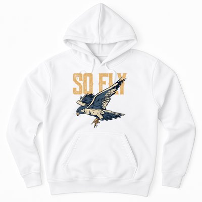 So Fly Peregrine Falcon Birding Ornithologists Hoodie