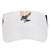 So Fly Peregrine Falcon Birding Ornithologists Adult Drive Performance Visor