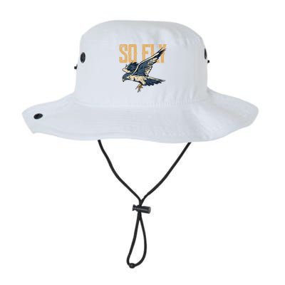 So Fly Peregrine Falcon Birding Ornithologists Bucket Hat