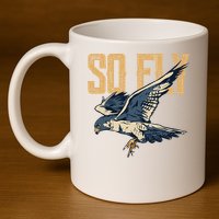 So Fly Peregrine Falcon Birding Ornithologists 11oz C Handle Ceramic Mug