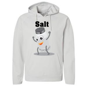 Salt Funny Power Matching Salt And Pepper Gift Performance Fleece Hoodie