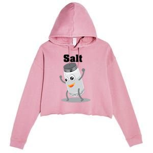 Salt Funny Power Matching Salt And Pepper Gift Crop Fleece Hoodie