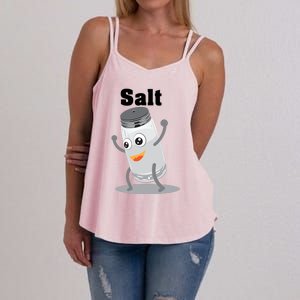 Salt Funny Power Matching Salt And Pepper Gift Women's Strappy Tank