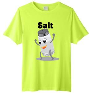 Salt Funny Power Matching Salt And Pepper Gift Tall Fusion ChromaSoft Performance T-Shirt