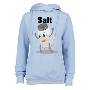 Salt Funny Power Matching Salt And Pepper Gift Womens Funnel Neck Pullover Hood