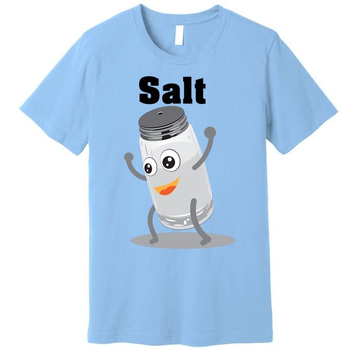 Salt Funny Power Matching Salt And Pepper Gift Premium T-Shirt