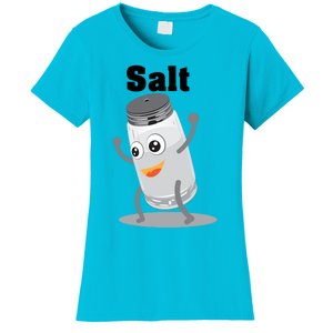 Salt Funny Power Matching Salt And Pepper Gift Women's T-Shirt