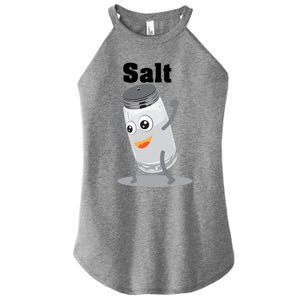 Salt Funny Power Matching Salt And Pepper Gift Women's Perfect Tri Rocker Tank