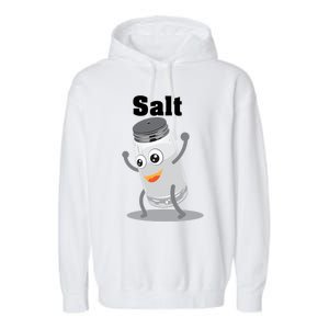 Salt Funny Power Matching Salt And Pepper Gift Garment-Dyed Fleece Hoodie