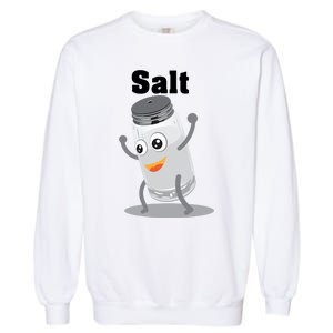 Salt Funny Power Matching Salt And Pepper Gift Garment-Dyed Sweatshirt