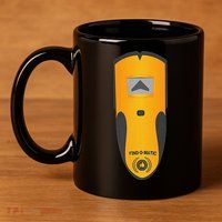 Stud Finder Premium 11oz C Handle Ceramic Mug