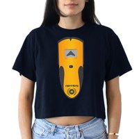 Stud Finder Premium Women's Crop Top Tee