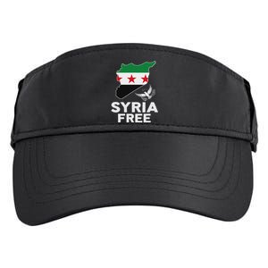 Syria Free Patriotic Syrian Map Liberation Peace Unity Home Adult Drive Performance Visor