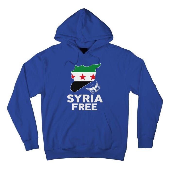 Syria Free Patriotic Syrian Map Liberation Peace Unity Home Tall Hoodie