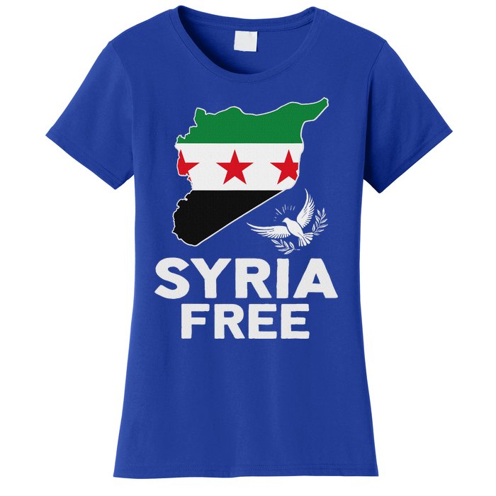 Syria Free Patriotic Syrian Map Liberation Peace Unity Home Women's T-Shirt