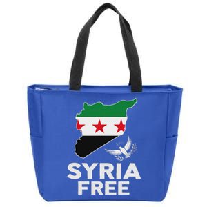 Syria Free Patriotic Syrian Map Liberation Peace Unity Home Zip Tote Bag