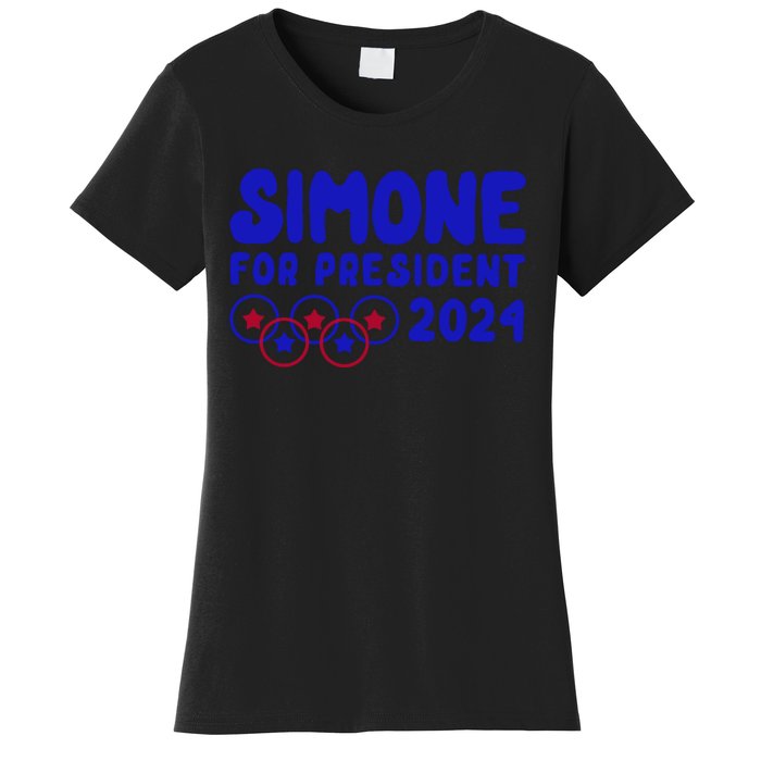 Simone For President 2024 Women's T-Shirt