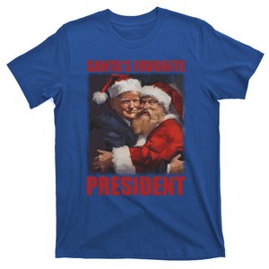 SantaS Favorite President 47th Trump 2024 Christmas 2024 Meaningful Gift T-Shirt