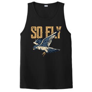 So Fly Peregrine Falcon Birding Ornithologists PosiCharge Competitor Tank