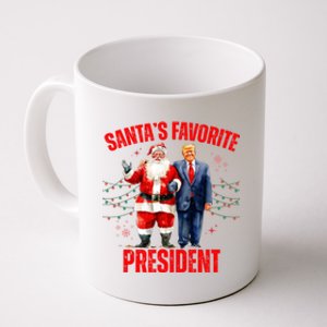 SantaS Favorite President Christmas Cute Trump Holiday Xmas Gift Coffee Mug