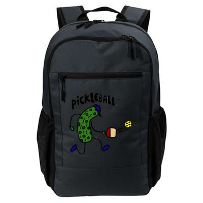 Smileteestank Funny Pickle Playing Pickleball Cartoon Cool Gift Daily Commute Backpack