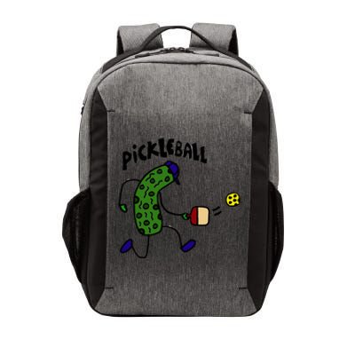 Smileteestank Funny Pickle Playing Pickleball Cartoon Cool Gift Vector Backpack