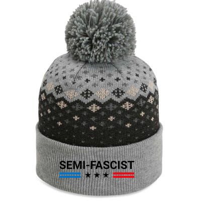 Semi Fascist Funny Political Humor Biden Quotes The Baniff Cuffed Pom Beanie