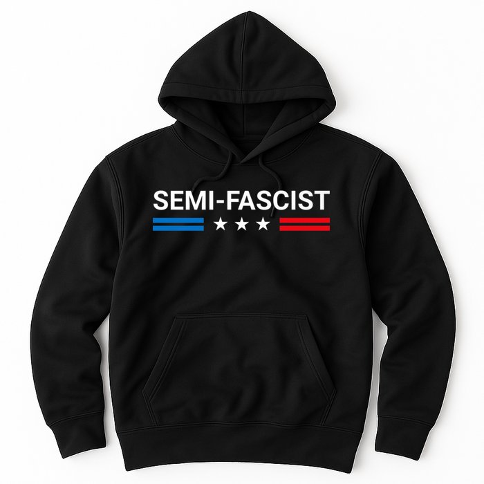 Semi Fascist Funny Political Humor Biden Quotes Hoodie