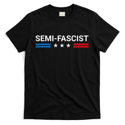 Semi Fascist Funny Political Humor Biden Quotes T-Shirt