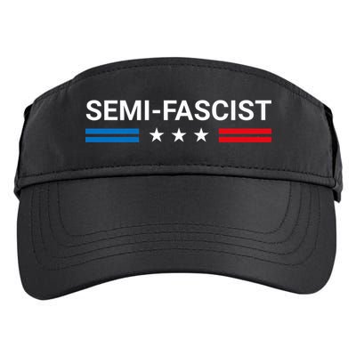 Semi Fascist Funny Political Humor Biden Quotes Adult Drive Performance Visor