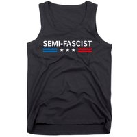 Semi Fascist Funny Political Humor Biden Quotes Tank Top