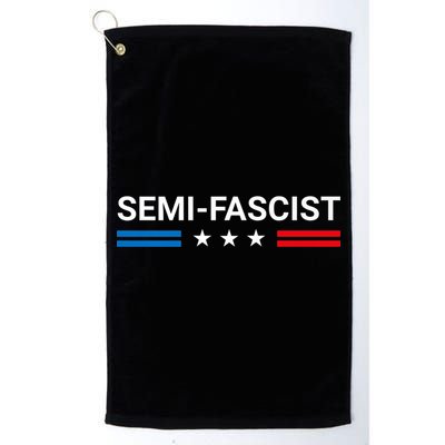 Semi Fascist Funny Political Humor Biden Quotes Golf Towel