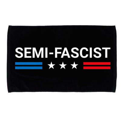 Semi Fascist Funny Political Humor Biden Quotes Microfiber Hand Towel